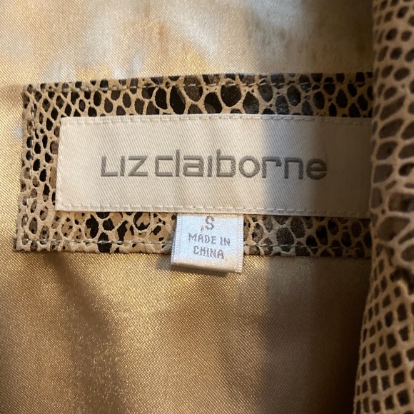 Liz Claiborne. Never worn! Genuine leather. - Picture 2 of 2
